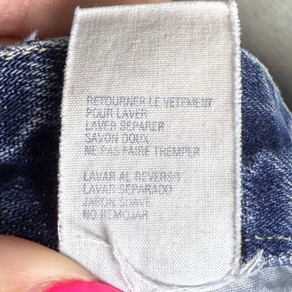 Vintage Tommy Hilfiger Women’s High-Waisted Jeans Made in Macau 1990 Y2K size 7 - Picture 2 of 16